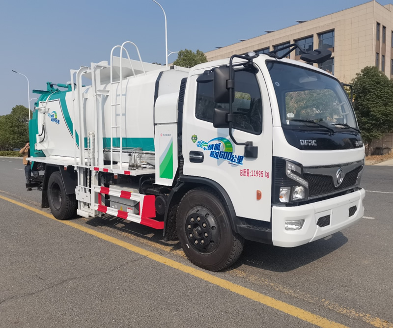 东风福瑞卡新能源油电混合12吨餐厨垃圾车